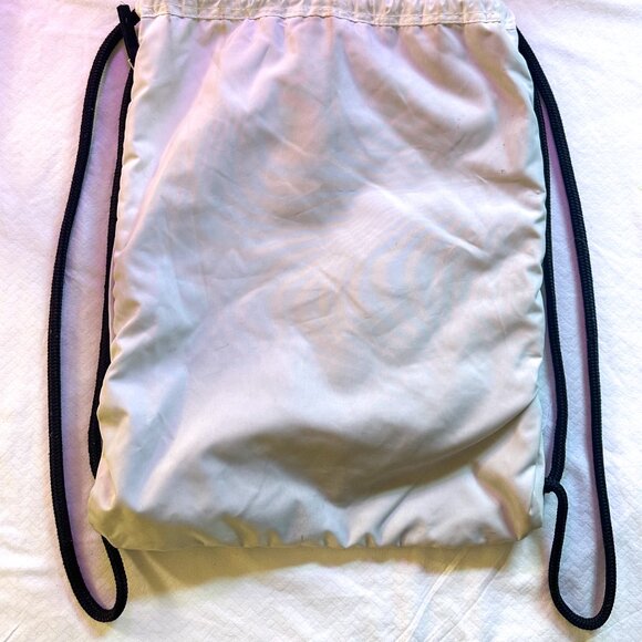 Adidas Originals Trefoil Drawstring Sackpack Black Gym Bag Unisex -AC096 - Picture 3 of 7